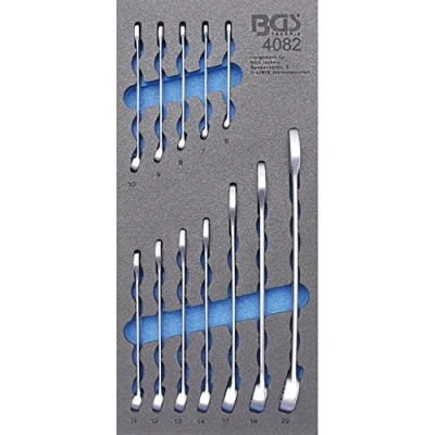 Afbeelding van BGS Steek ringsleutelset 6 22 mm 12 delig