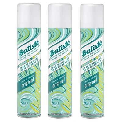 Afbeelding van Batiste Originele droogshampoo, zonder uitspoelen, 200 ml, 3 stuks