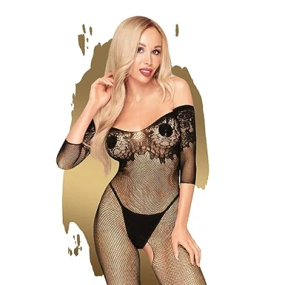 Afbeelding van High Profile Bodystocking Plus Size Black