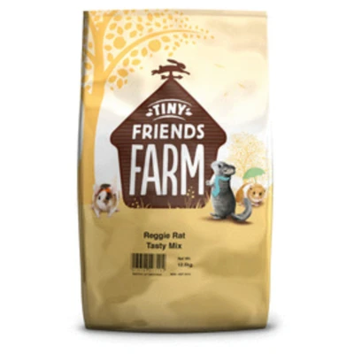 Afbeelding van Tiny Friends Farm Reggie Rat &amp; Mimi Mouse Rattenvoer 12.5 kg