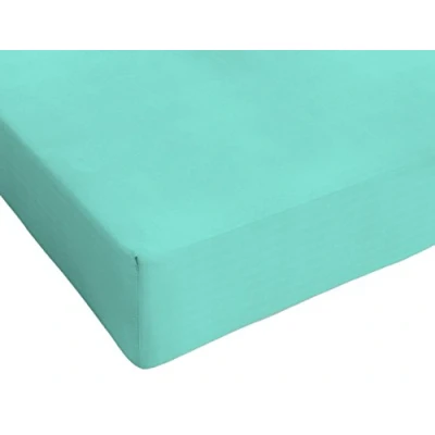 Afbeelding van Max color Beddoek 25cm hoek, water groen, Franse grootte klein dubbel