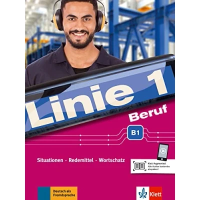 Afbeelding van Linie 1 beruf b1, libro del alumno y de ejercicios + audio vídeos: Situationen, Redemittel, Wortschatz