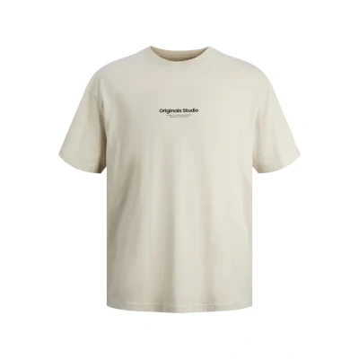 Afbeelding van Jack &amp; Jones Jorvesterbro CREW NECK Tshirt print, Heren, Maat: Small, Moonbeam