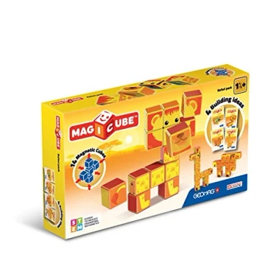 Afbeelding van Geomag MagiCube Safaripark 14 dlg