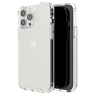 Afbeelding van Apple iPhone 13 Pro Max Hoesje Kunststof Gear4 Hardcase/Backcover Transparant Telefoonhoesje Shockproof/Valbescherming