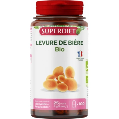 Afbeelding van Superdiet Biergist Bio 100 Capsules