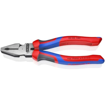 Afbeelding van Knipex Kracht Kombitang zwart geatramenteerd, met meer componentengrepen 180 mm (zelfbedieningskaart/blister) 02 SB
