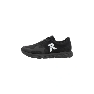 Afbeelding van Rieker Heren 09100 Sneaker low, zwart, 45 EU, EU