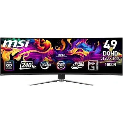 Afbeelding van MSI 9S6 3FA84T 020 Gaming monitor Energielabel G (A G) () 32:9 0.03 ms