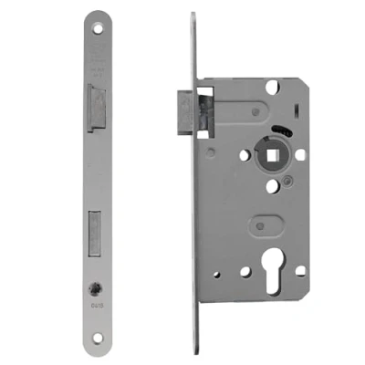 Afbeelding van ToniTec Insteekslot profielcilinderslot links voorplaat 20x235 mm kamerdeurslot doornmaat 55