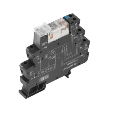 Afbeelding van Weidmuller termseries schakelrelais 6mm 2 co agni 230v uc 5 8a schroefverbinding 1123540000