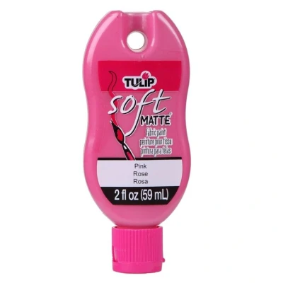 Afbeelding van I Love To Create Tulp zachte stof verf 22 oz. mat roze, papier, veelkleurig, 0,1 x cm