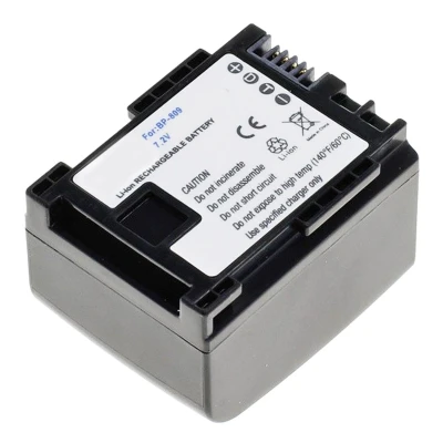 Afbeelding van AccuCell batterij geschikt voor Canon BP 809 met resterende minuten