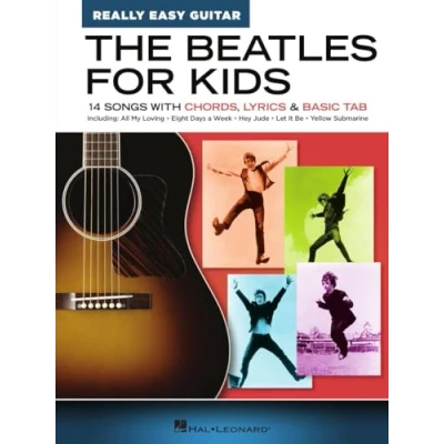 Afbeelding van The Beatles for Kids Really Easy Guitar Series: 14 Songs with Chords, Lyrics &amp; Basic Tab