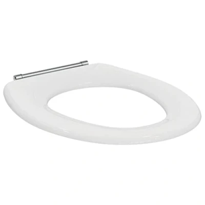 Afbeelding van Ideal Standard Contour 21 toiletzitting met deksel doorlopende