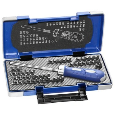 Afbeelding van Expert by Facom revolver schroevendraaier bitset 1/4&quot; 59 stuks incl. koffer E160804