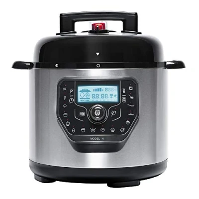Afbeelding van Cecotec GM Model H Deluxe programmeerbaar fornuis (24 uur met 6 liter inhoud, inclusief schaalfunctie, voorklep, vouwen en handiger om druk los te maken)