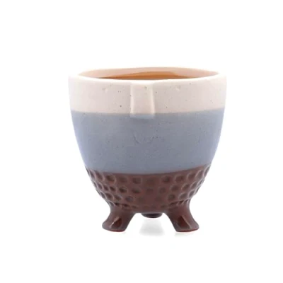Afbeelding van Grondlegger Vinthera Moa Multicolour Keramisch 14,5 x 15 cm
