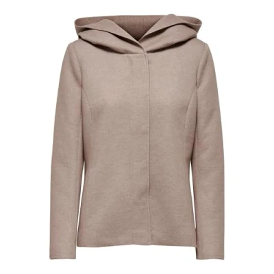 Afbeelding van ONLY Onlnewsedona Light Short Jacket Jas, Dames, Maat: XL, Mocha mousse melange