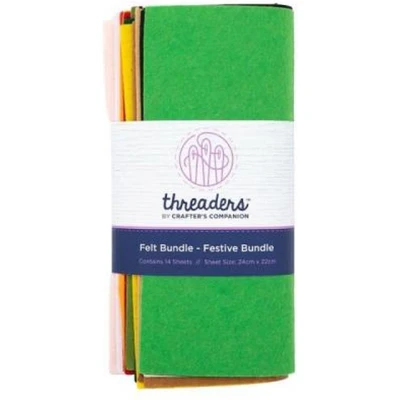 Afbeelding van Threaders Felt Bundle Festive