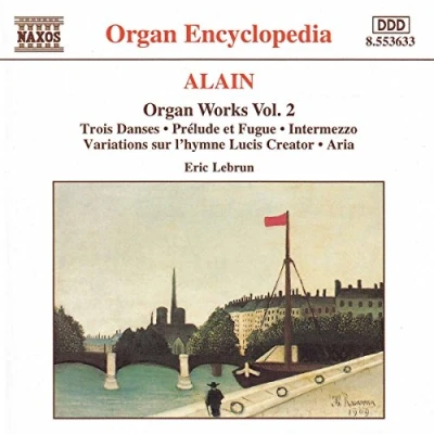 Afbeelding van Eric Lebrun Alain: Organ Works 2 (CD)
