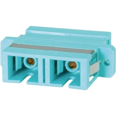 Afbeelding van Value 21.99.0655 Koppeling voor glasvezelkabels Turquoise 1 stuk(s)