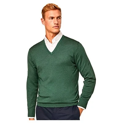 Afbeelding van Hackett London GMD V NCK Trui, Heren, Maat: XS, Grn topiary