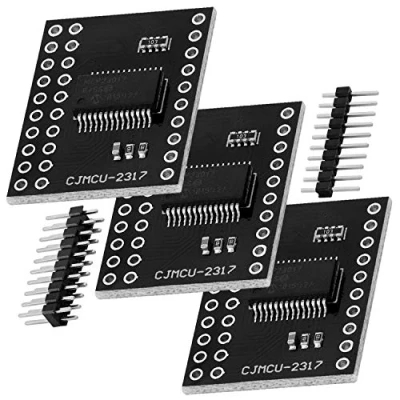 Afbeelding van AZDelivery 3 x MCP23017 16 bit Bidirectional I/O Port Expander met I2C Serial Interface Module compatibel Arduino inclusief E Book!