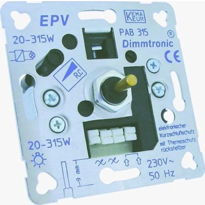 Afbeelding van Klemko universele dimmer faseafsnijding 20 315W D PAF 315