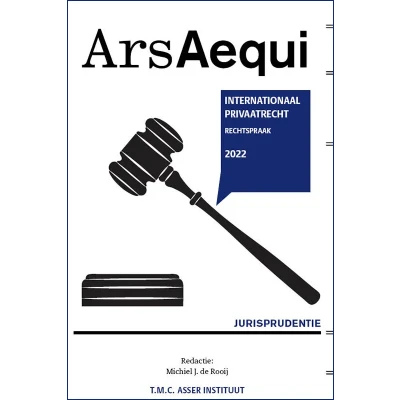 Afbeelding van Jurisprudentie Internationaal Privaatrecht 2022 (Paperback)