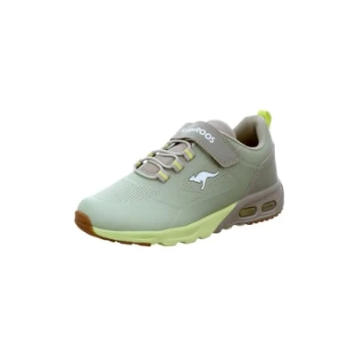 Afbeelding van KangaROOS KX BASES EV sneaker kinderschoenen unisex 10290 000 8066 Desert Sage/White
