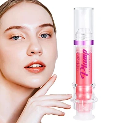 Afbeelding van Lippenolie Plumping Oil Hydraterende Lip,No sticky Gloss Lip Oil, voor Hydraterende, Voedende, Meisjes, Vrouwen, Lippen, Lipverzorging Skuda