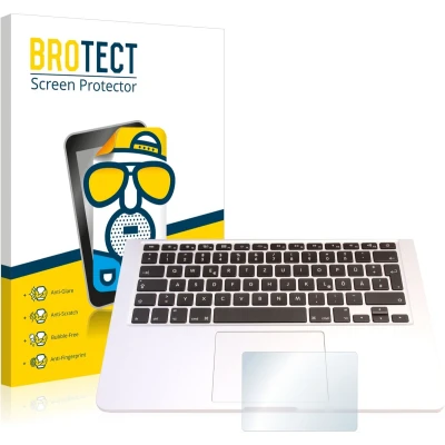 Afbeelding van BROTECT Screenprotector voor Apple MacBook Pro 13.3&quot; 2015 (Touch Trackpad) Folie Beschermfolie matte (2 Stuks)