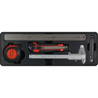 Afbeelding van George Tools inlay 20 Meetgereedschap 5 delig