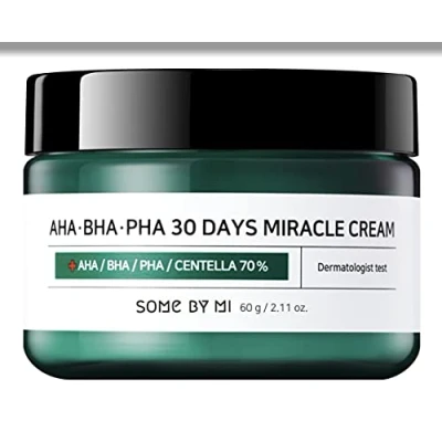 Afbeelding van SOME BY MI AHA BHA PHA 30 DAYS MIRACLE CREAM (60 g) functionele cosmetische crème