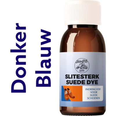 Afbeelding van Slitesterk Suede Indringverf voor Schoenen en Laarzen Donkerblauw 100ml
