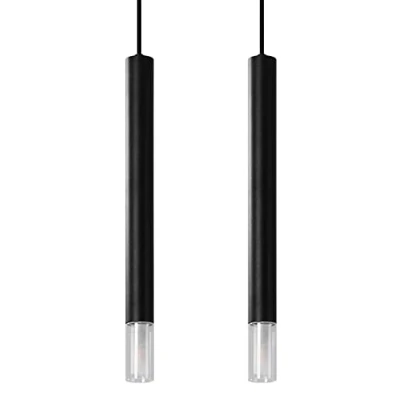 Afbeelding van LED Hanglamp zwart WEZYR 2 x G9 aansluiting