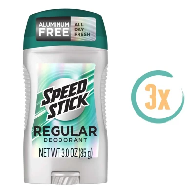 Afbeelding van Speed Stick Men Regular 3 x 85 Gram
