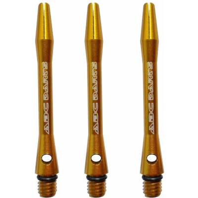 Afbeelding van ABC Darts Dart Shafts Aluminium Geel Medium 3 Sets (9 stuks)