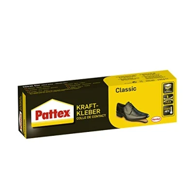 Afbeelding van Pattex Classic Krachtlijm, extreem sterke lijm voor de hoogste sterkte, alleslijm universeel gebruik, zeer warmtebestendige lijm, 1 x 125 g