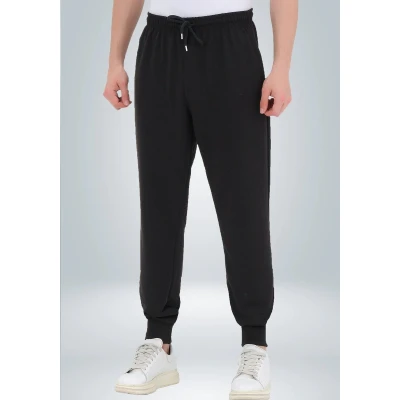Afbeelding van Smith &amp; Solo joggingbroek heren, lang tapered fit volwassenen, Zwart XL