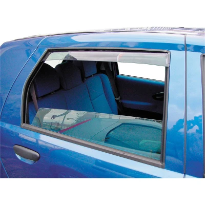 Afbeelding van ClimAir Zijwindschermen Master (achter) passend voor Mitsubishi L200 Double Cab 2015