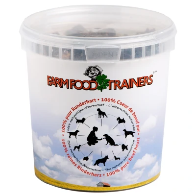 Afbeelding van 6x Farmfood Trainer Runderhart 333 gr