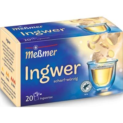 Afbeelding van Messmer Ingwer 20x 2gr (10 Stuks)
