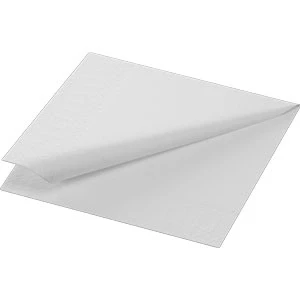 Afbeelding van 6000x Duni Servetten tissue 24cm 1 laags wit