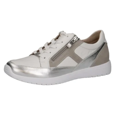 Afbeelding van CAPRICE Dames 9 23751 42 sneakers, White Comb, 40 EU, Kam, EU
