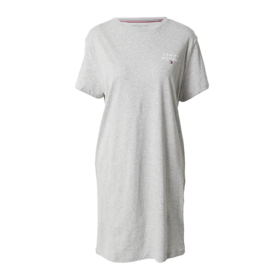 Afbeelding van Tommy Hilfiger dames Nachthemd met logo in de kleur Grijsmele, maat: S