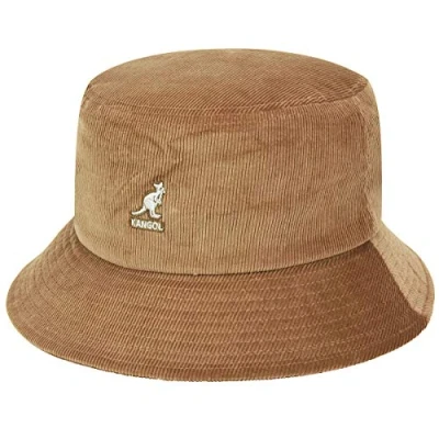 Afbeelding van Kangol Cord Bucket Hat, Bruin (Hout Wd), L