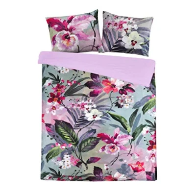 Afbeelding van Dekbedovertrek Papillon Hannah Multi Satijn 200 x / 220 cm 2 Persoons