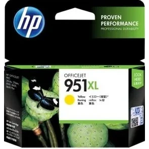Afbeelding van HP 951XL (CN048AE) Inktcartridge Geel Hoge capaciteit